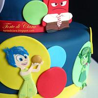 Inside Out cake