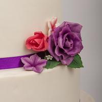 Wedding cake for my best friends wedding