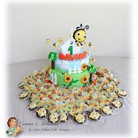Buzzbee - The hive cake & biscuits
