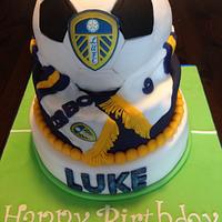 Leeds Utd Football Cake