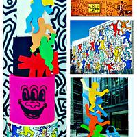 Cuties Street Art Collaboration - Keith Haring Inspired