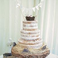 Naked Rustic Cake