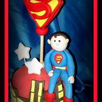 superman cake 