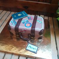 Luggage cake Luggage cake