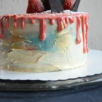 Pastel Art Cake