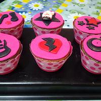 Rock And Roll Cupcakes 