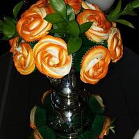 Wedding cupcake bouquet 
