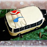 VW Van birthday cake.