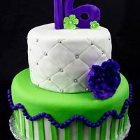 Sixteenth Birthday Cake