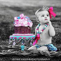 Smash 1st Birthday Photo Shoot Cake :) 