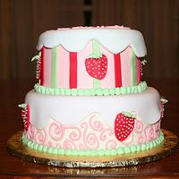 Strawberry Shortcake Cake