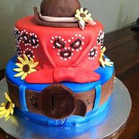 Little Cowgirl Cake 