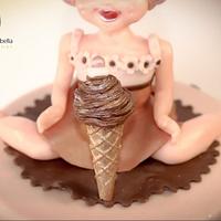 Chocolate Ice Cream Cake 