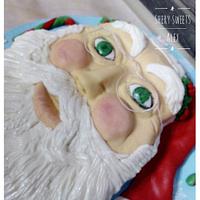 Santa-claus cake