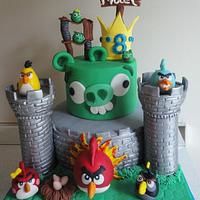 Angry Birda Cake
