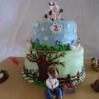 Kristina's Animal Birthday Cake