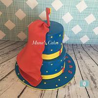 superman birthday cake 