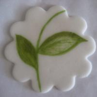 handpainted cupcake toppers....