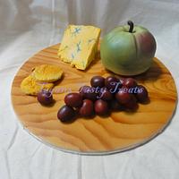 Cheese board cake