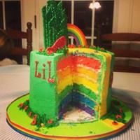 Oz inspired birthday cake