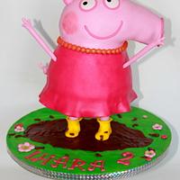 Tarta Peppa Pig 3D