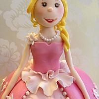 Princess Doll Cake