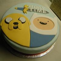 Adventure time cake