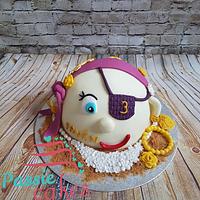  Pirate girl cake