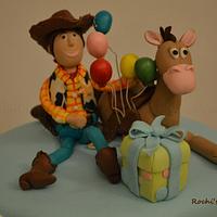 Toy Story - Woody & Bullseye birthday cake