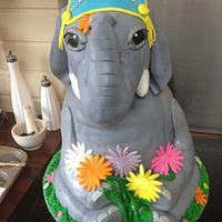 elephant cake 