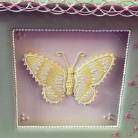 Butterfly  Flange cake