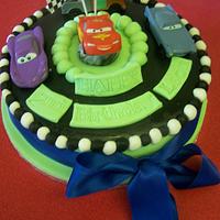 Disney cars cake