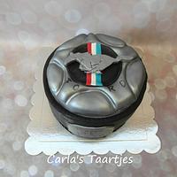 Car Tire Cake