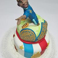 Paul Pogba cake