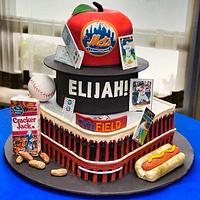Let's Go Mets! Cake