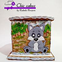 Cookies for a little baby boy- His name is Wolf