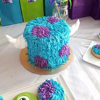 Monster Inc. Mini cakes