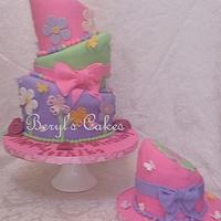 Topsy Tuvy Fairy Cake