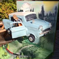 Flying Harry Potter car cake