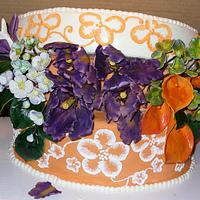 french limoges box bridal cake