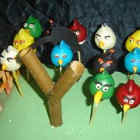 Angry Birds Cakepops