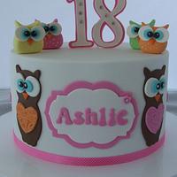 Owl Cake