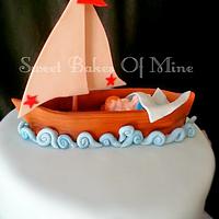 Nautical Baby Shower Cake