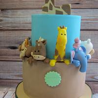 Safari Jungle Baby cake