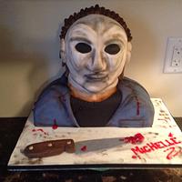 Michael Myers Cake 