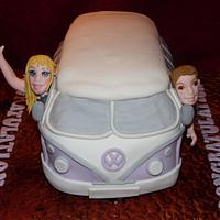VW Camper Wedding Cake