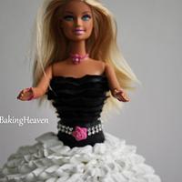 Pink and black theme gorgeous Barbie