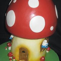 Smurf Mushroom house