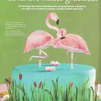 Flamingos Cake