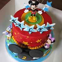 Mickeymouse Clubhouse Cake 